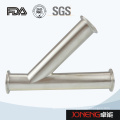 Accesorios de tubería de acero inoxidable tipo lateral sanitaria (JN-FT3004)